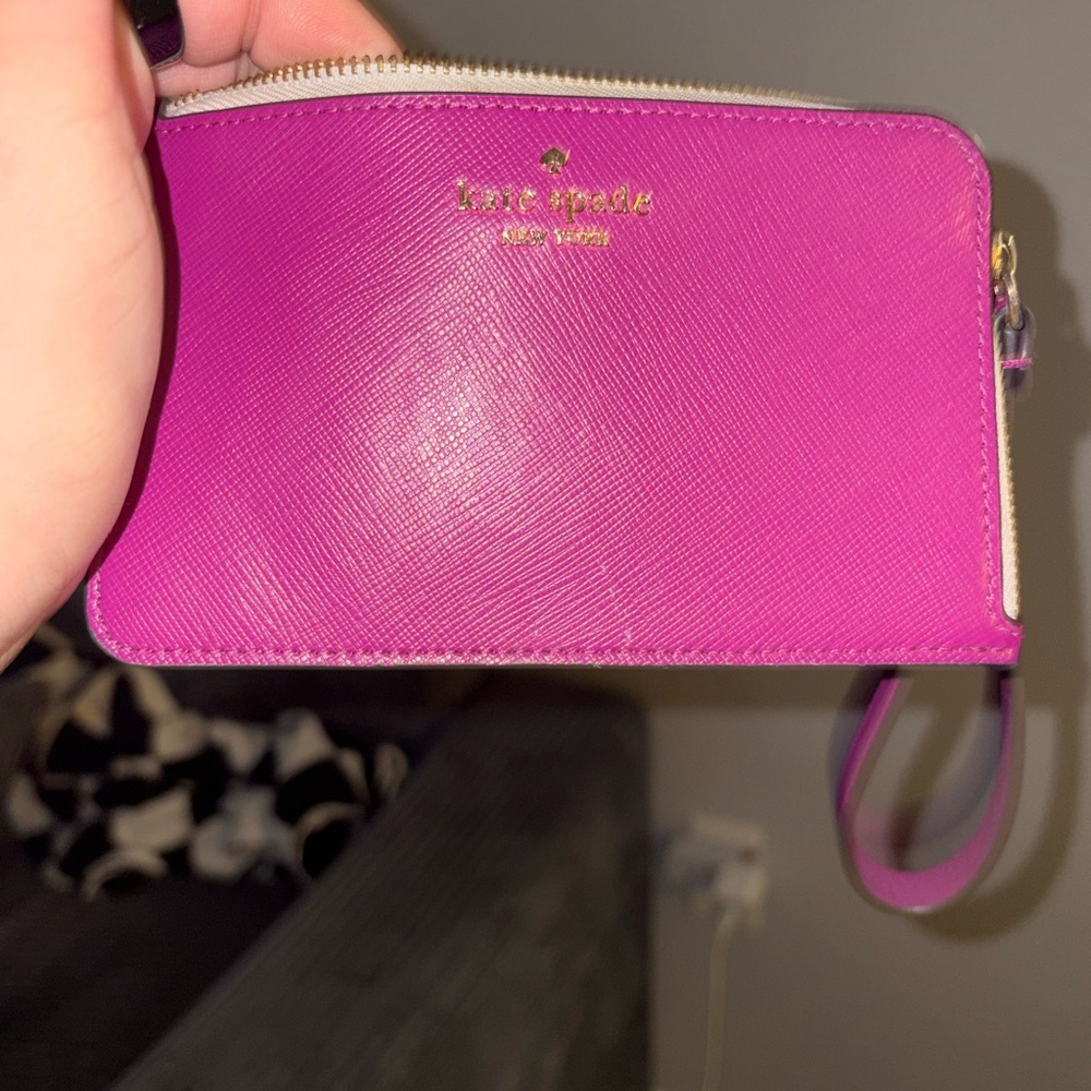 Kate Spade Vibrant Pink Wristlet